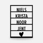 houten tekst borden, familie namen, bordje met tekst, houten woonaccessoires, houten familiebord, namen bord